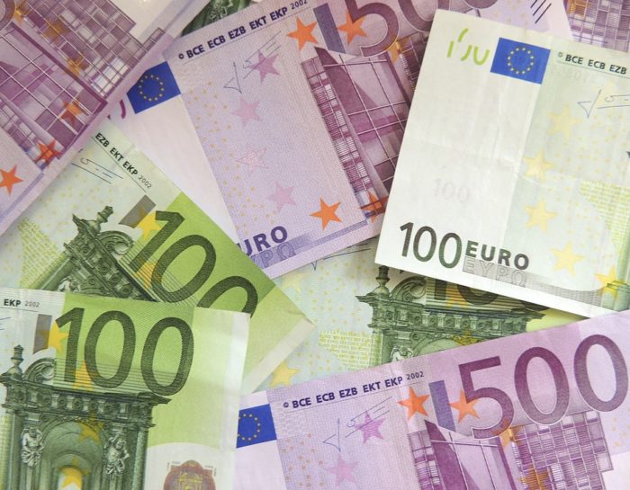 Euro bills